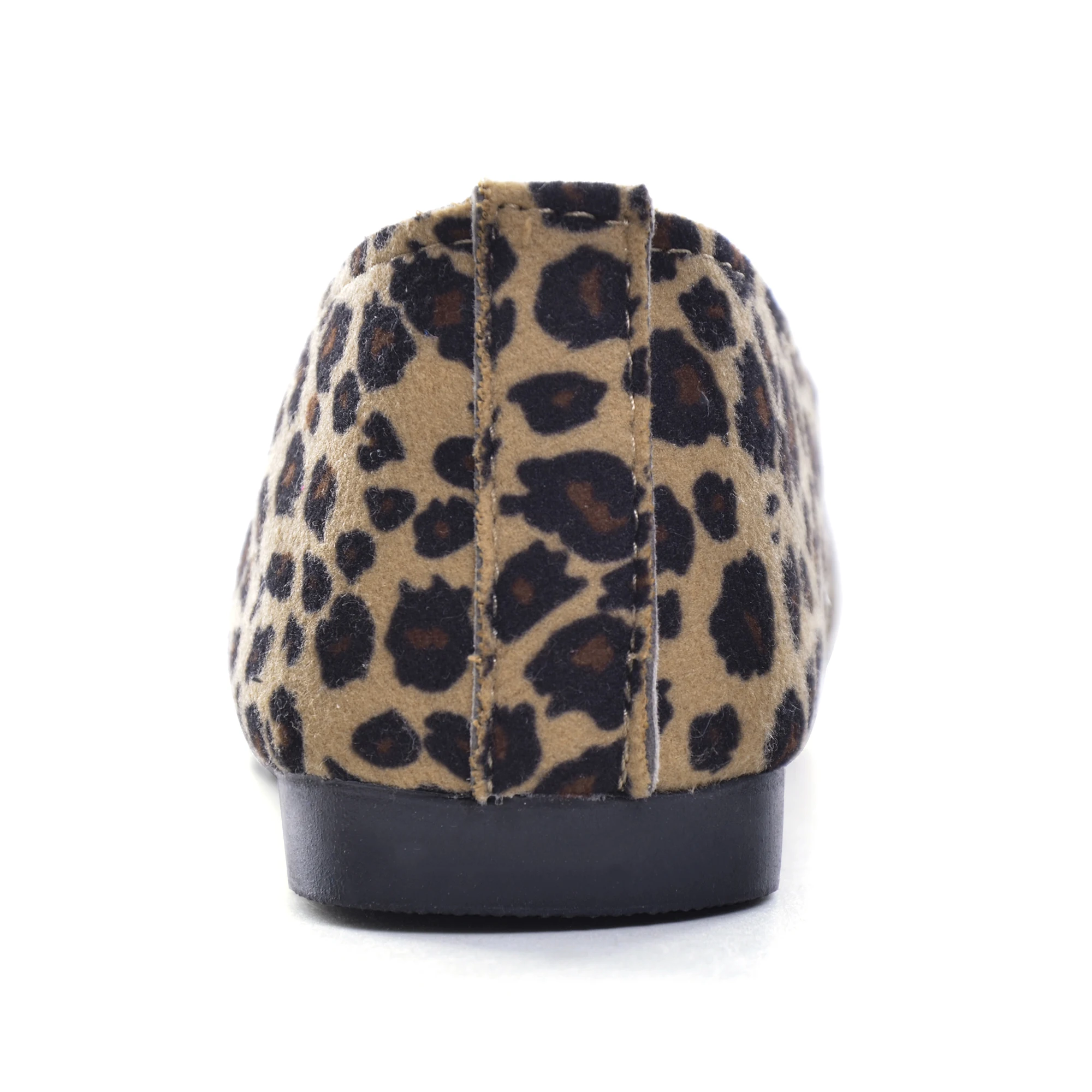 Женские Леопардовые балетки LU повседневные Лоферы без застежки удобные Вечерние