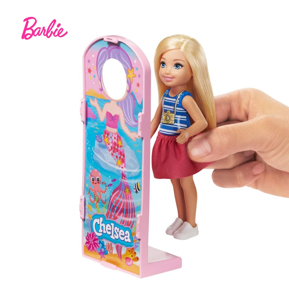 Кукла Барби клуб Челси и карнавальный игровой набор светлые волосы с колесиком