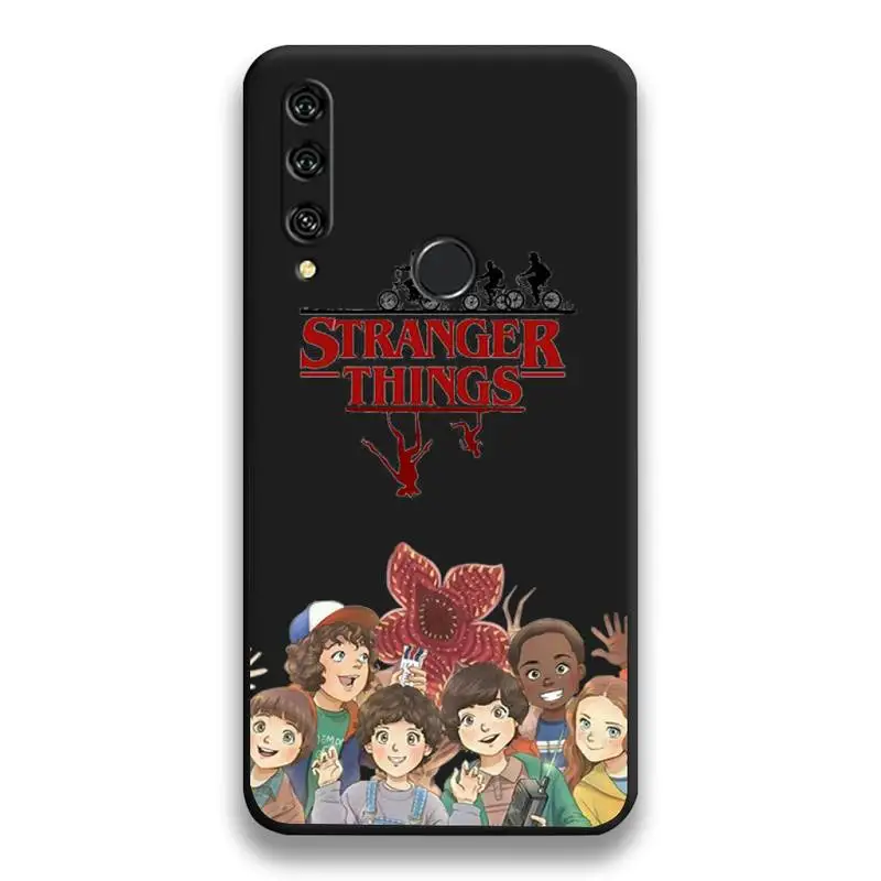 Stranger Things Phone Case Huawei Y6P Y8S Y8P Y5II Y5 Y6 2019 P Smart Prime Pro |