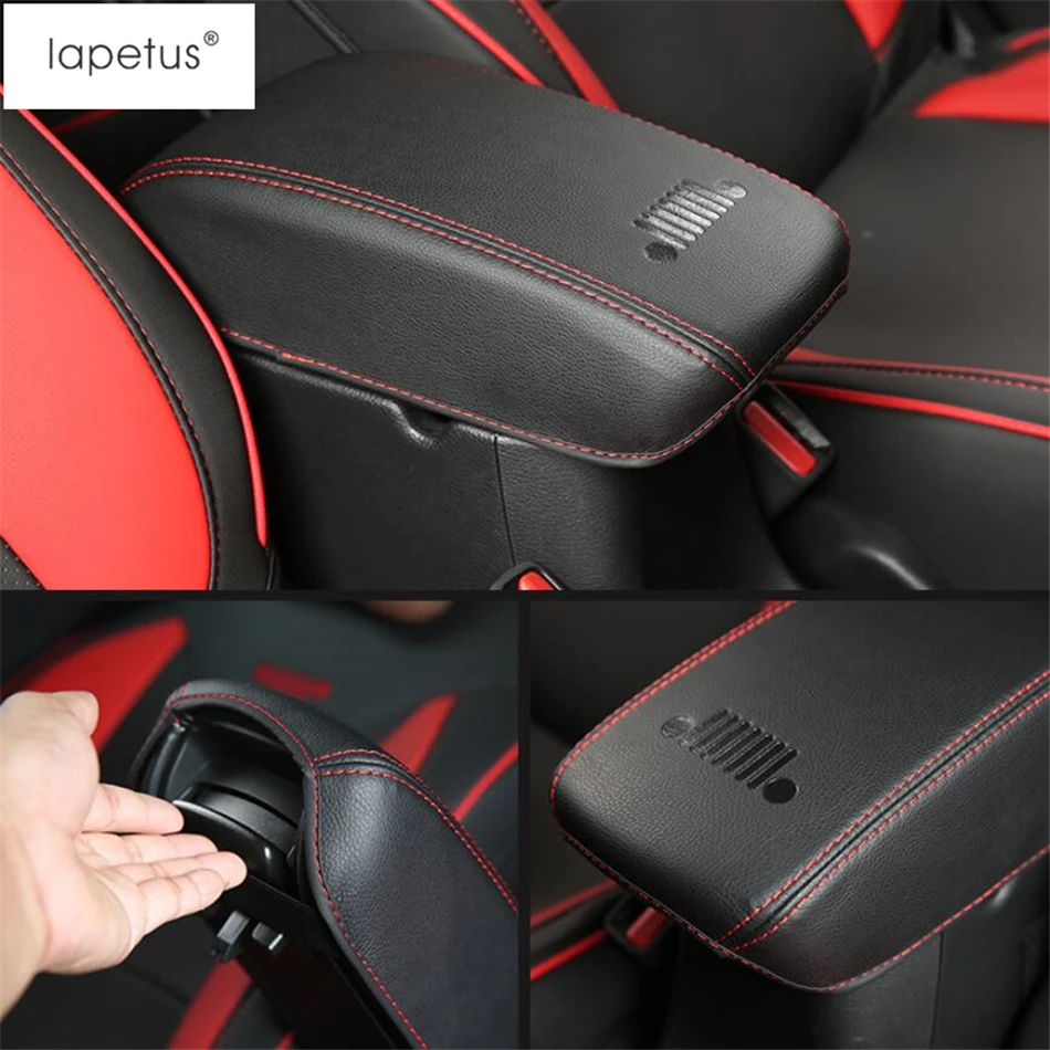 Аксессуары Lapetus подходят для Jeep Compass центральная консоль сиденье подлокотник коробка защитная накладка литьевая крышка комплект отделка