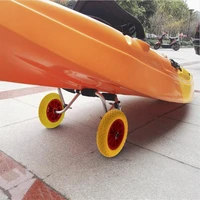 810 replacement puncture proof tyre on wheel for kayak trailer trolley sack trucks jockey wheels