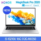 Ноутбук HUAWEI HONOR MagicBook Pro 2020, 16,1 дюйма, Intel Core i5-10210U Nvidia MX350 PCIE SSD FHD