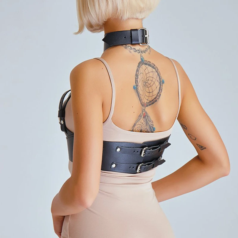 CKMORLS 2021 упряжь Для женщин БДСМ эротические Бюстгальтер Клетка панк подвязка для