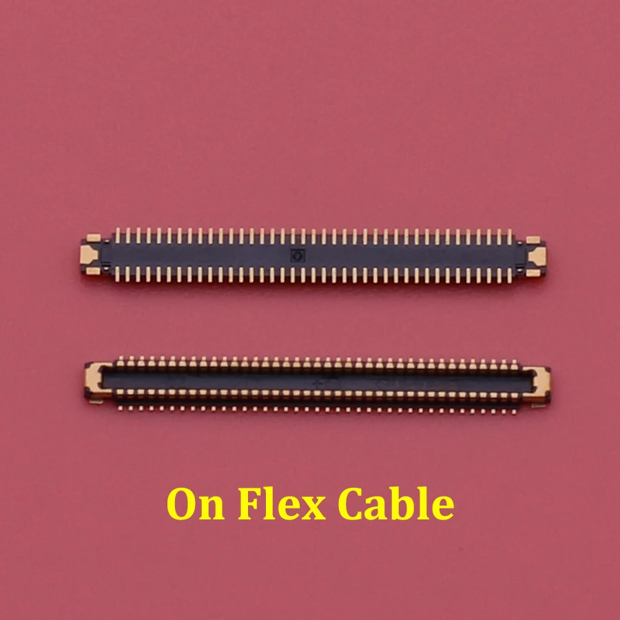 2 шт./лот гибкий ЖК-дисплей FPC Разъем для Samsung Galaxy A12 A125 A125F A125F/DS 78 pin - купить по