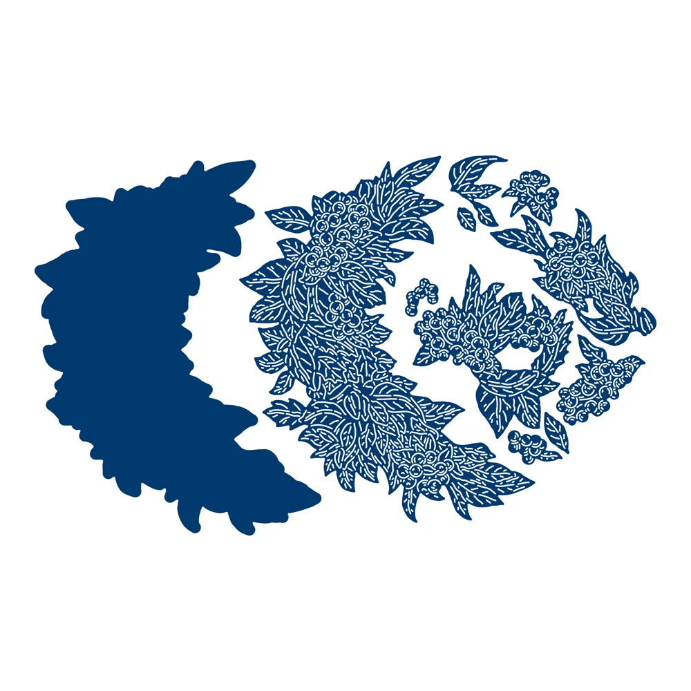 

New 2021 Holiday Crescent Die Cutting Dies Scrapbook Diary Decoration Stencil Embossing Template DIY Greeting Card Handmade