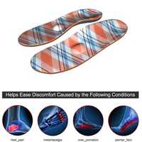 pink stripe high arch support best eva orthotic insoles for foot pain plantar fasciitis memory foam shoe insoles women and men
