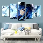 Akame ga Kill! Постеры и принты Esdeath из японского аниме, декоративная картина для детской комнаты, картина для гостиной