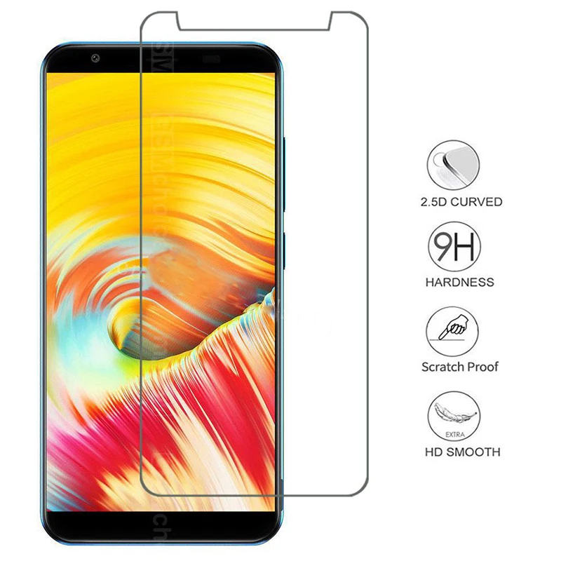 2 шт. 2.5D Закаленное стекло для Vernee T3 Pro Защитная пленка экрана 9H Взрывозащищенная |