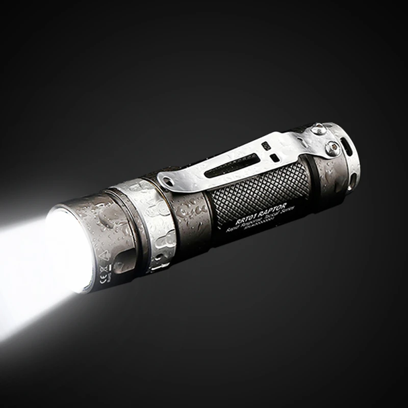 구매 JETBeam-RRT01 220 Lm XPL/Nichia 219C 3 모드, 전술 손전등, IPX8, M LED 토치, 캠핑 토치, 비상 램프, 랜턴