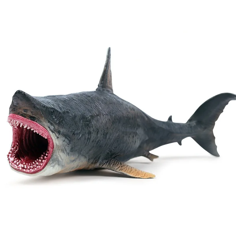 Модель игрушечной акулы Megalodon для мальчиков Классическая Морская жизнь
