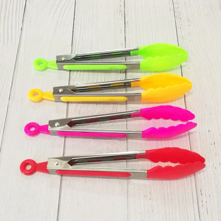 1 шт. Нержавеющая сталь Кухня щипцы для барбекю зажим Еда пицца хлеб десерт