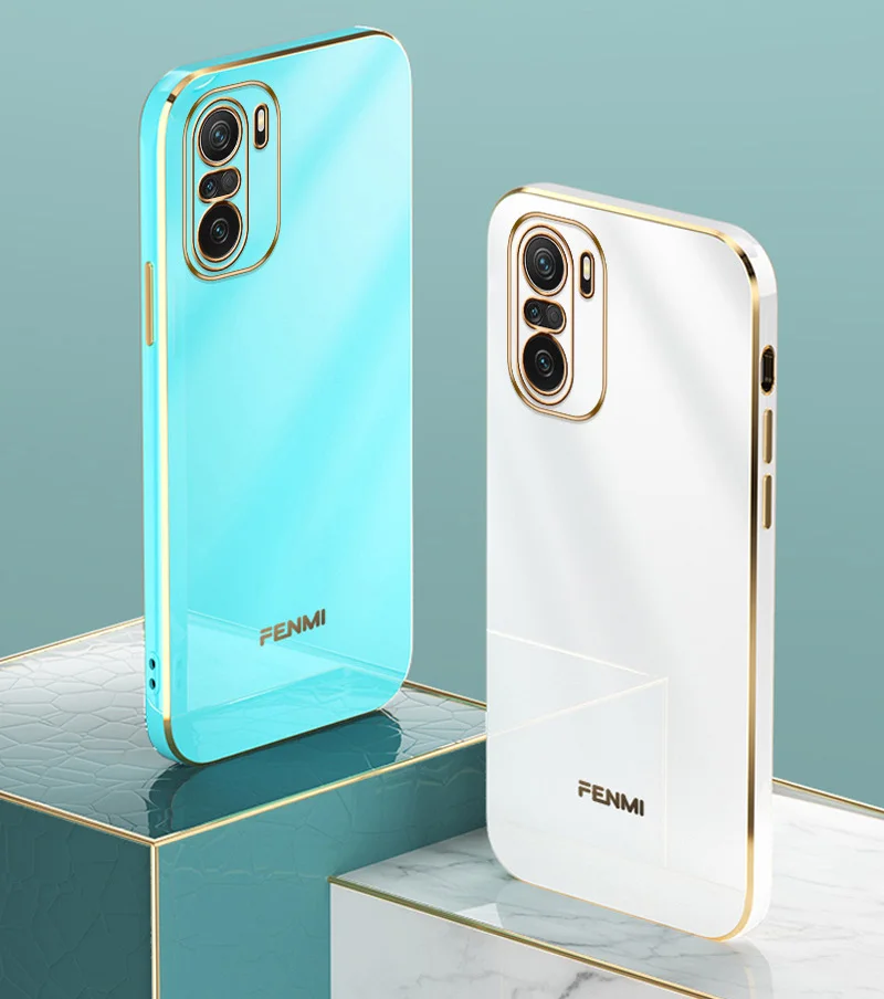 Чехол с кольцом-держателем для POCO F3 мягкий силиконовый чехол телефона F2 Pro |