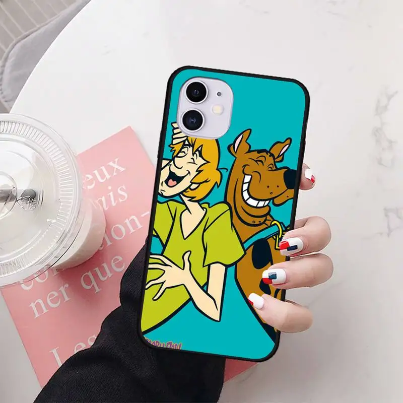 

Scooby Doo Phone Case For iphone7 8 plus 7 8 6 6s plus X XR XS MAX 11 12 Pro Max Cover