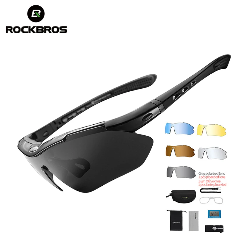 

Солнцезащитные очки ROCKBROS Мужские поляризационные, спортивные защитные очки для велоспорта, шоссейных велосипедов