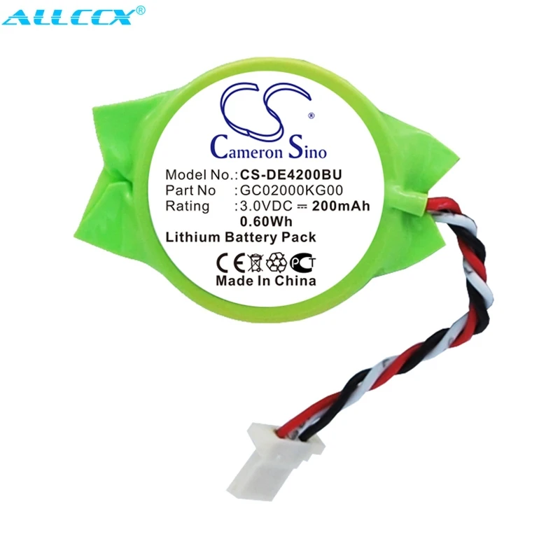 Аккумулятор Cameron Sino 200 мАч GC02000KG00 для DELL Latitude E4200 E4300|Цифровые аккумуляторы| |