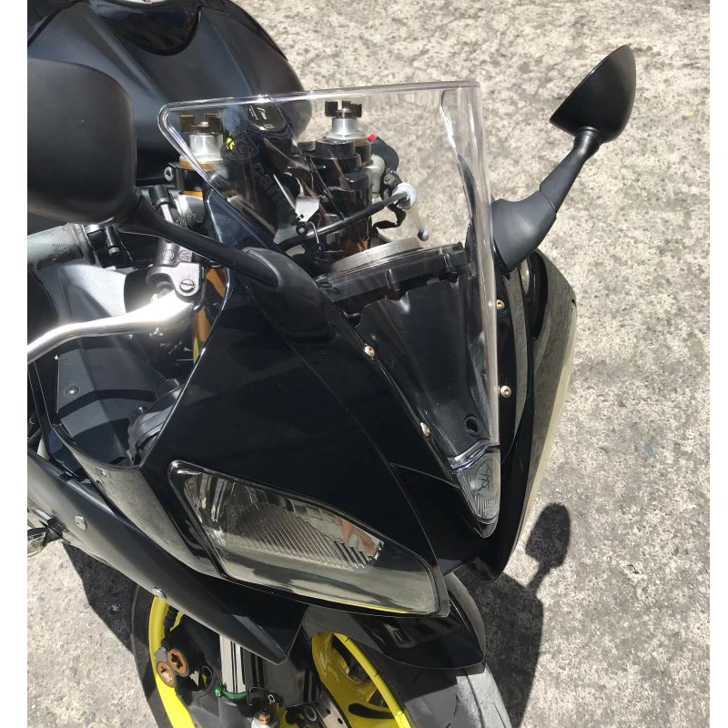 Ветровое стекло для Yamaha синие черные дымовые дефлекторы ветровое 2006 2007 г. YZF R6 600 06