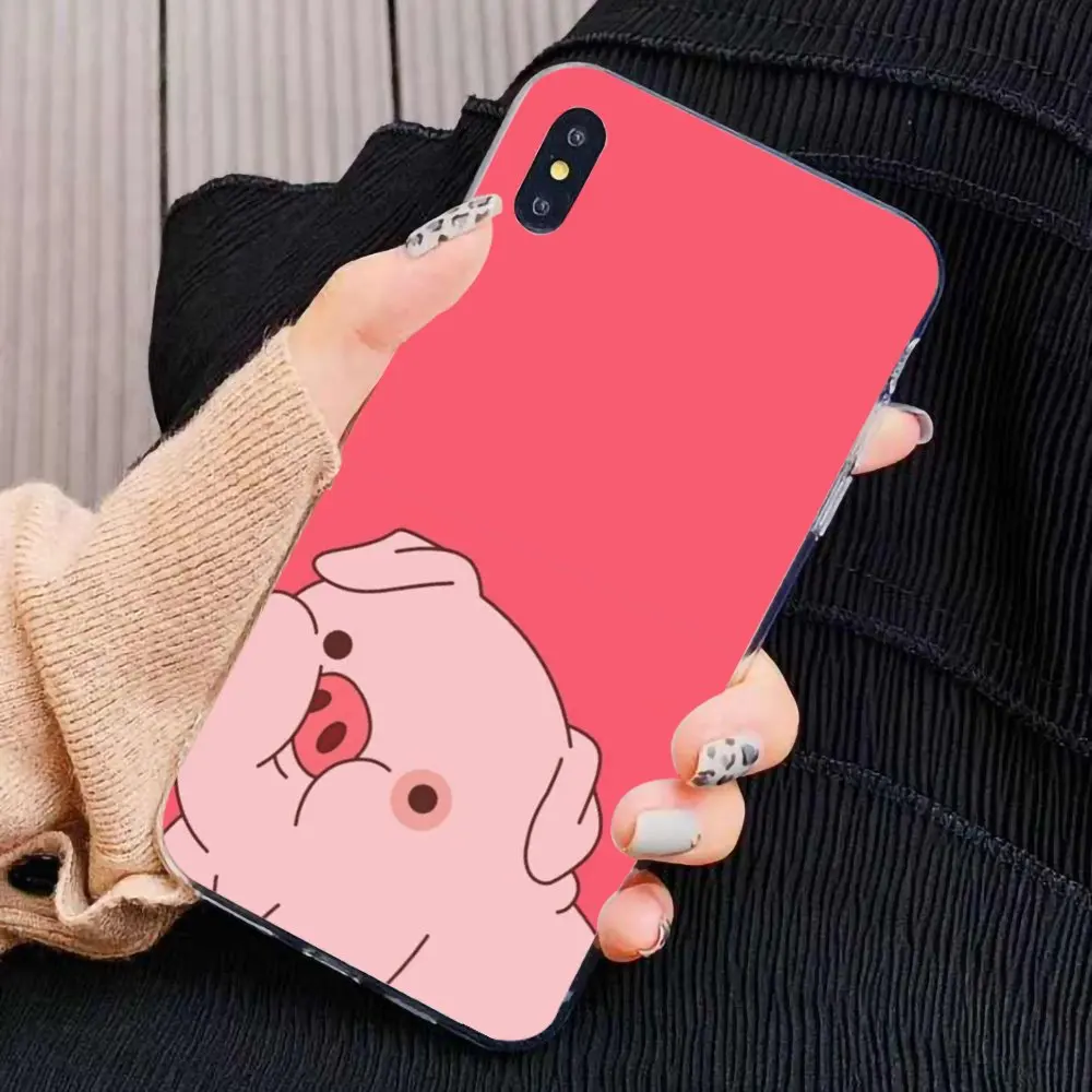 Милый розовый тонких листов Kawai со Свинкой для Meizu M6 M5 M6S M5S M2 M3 M3S Примечание MX6 M6t 6 5