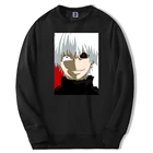 Мужская толстовка с капюшоном и принтом, в стиле хип-хоп