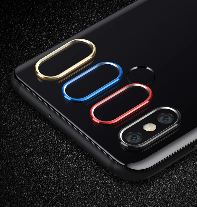 Tempered Glass Film + Camera Lens Protector Ring Cover For Xiaomi Redmi Note 7/Redmi Note 7 Pro Aluminum Camera Protection Cover