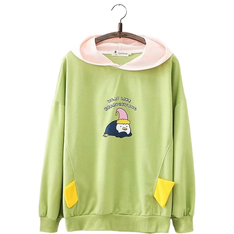 

Женская толстовка с длинным рукавом, в стиле Харадзюку