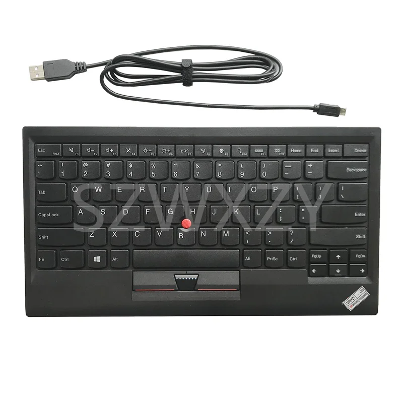 SZWXZY популярный товар для Lenovo ThinkPad KU 1255 маленькая красная клавиатура с USB кабелем