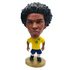 Фигурки Soccerwe, 2,55 дюйма, Высота 6,5 см, Футбольная звезда, куклы уильянь боргес