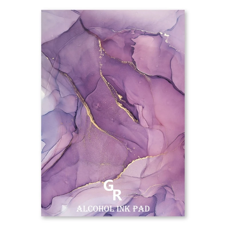 

10 Pcs/Pack Smooth Alcohol Ink Pad Paper for Painting Drawing Artwork DIY Crafts