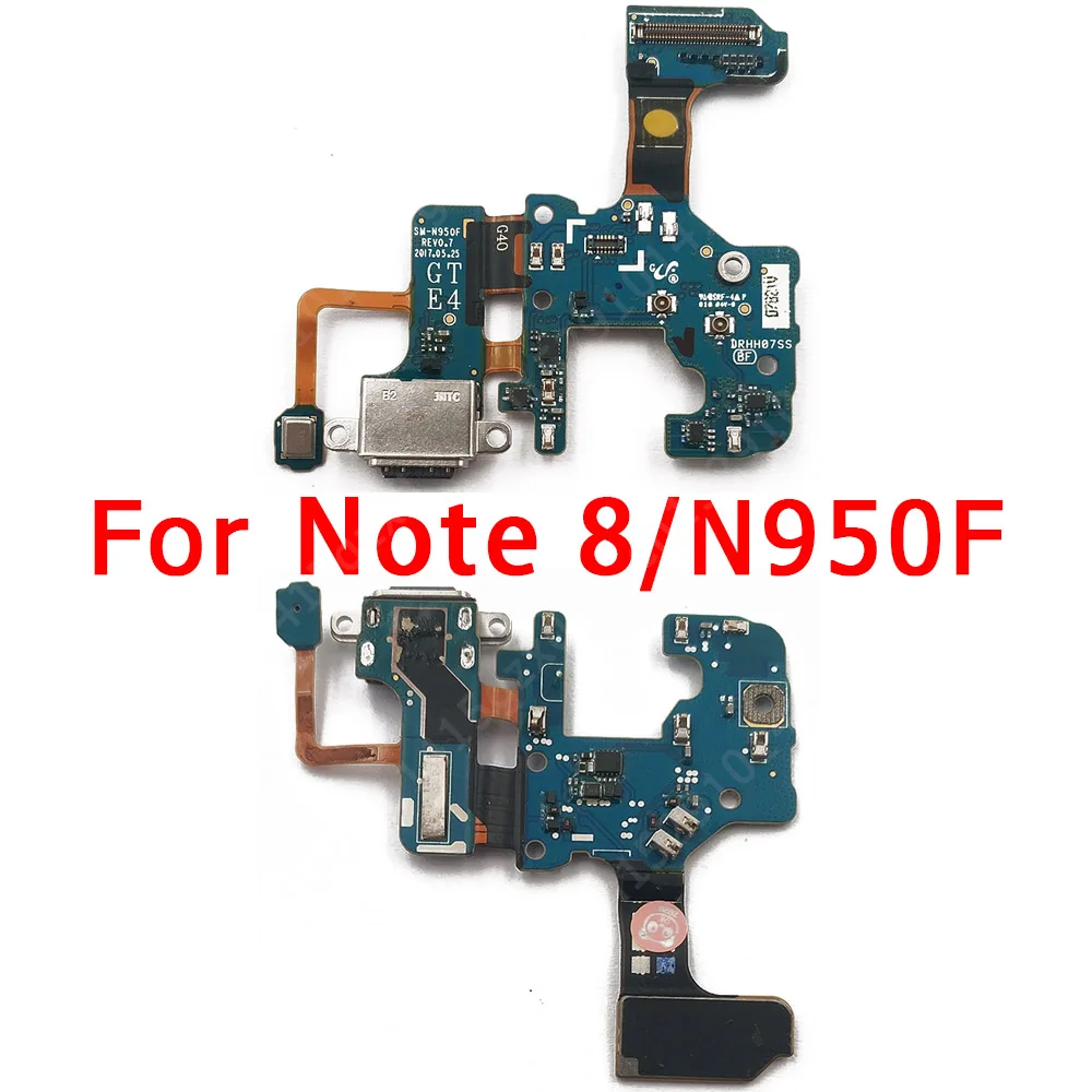 Оригинальная зарядная Плата USB для Samsung Galaxy Note 8 Note8 зарядный порт N950 PCB док разъем