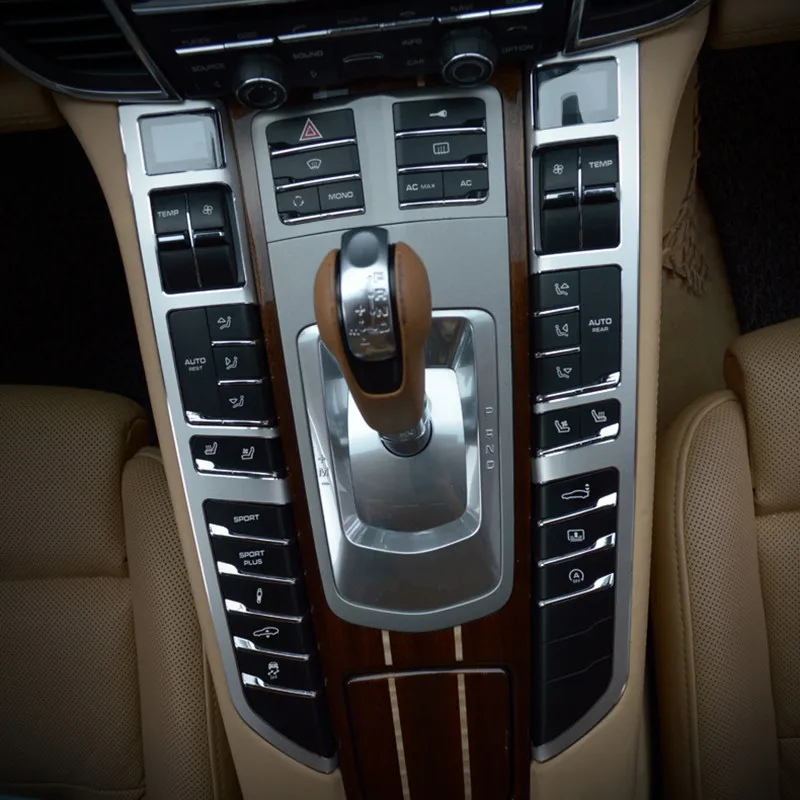 Кнопки из алюминиевого сплава для центрального управления салоном автомобиля