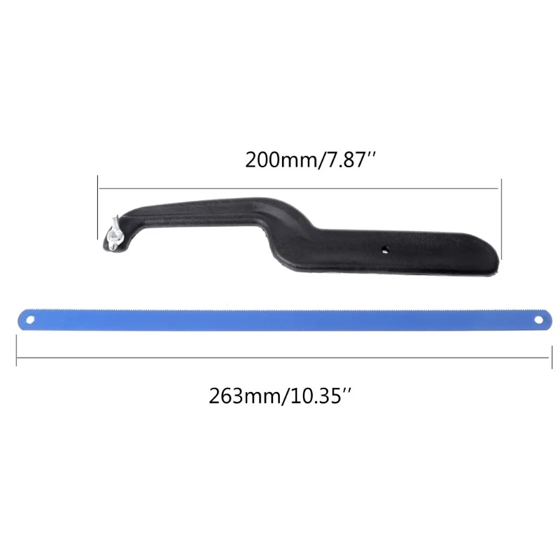 

Mini Saw 12 Inch Light Duty Close Quarter Rubber Handle Hacksaw with Blade