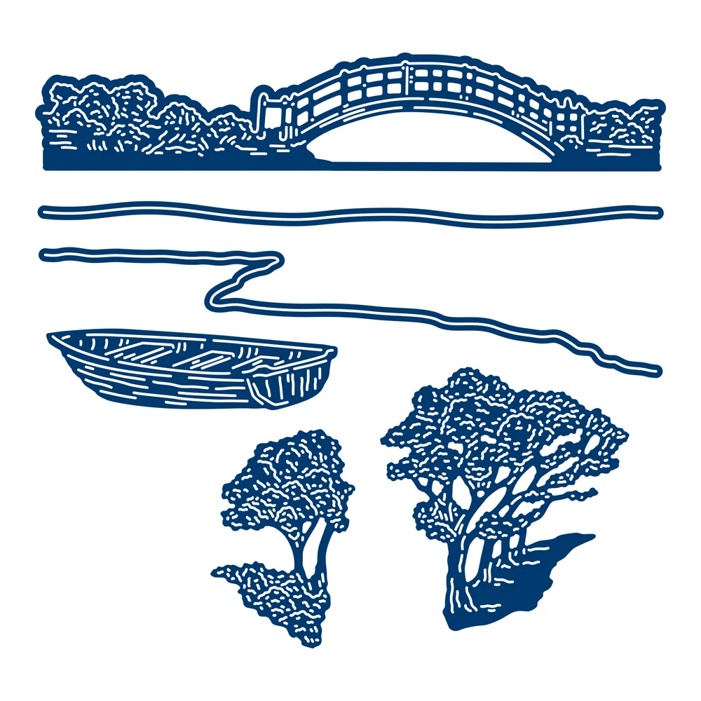 

Oriental Breeze 2021 Arrival New Metal Cutting Dies Scrapbook Diary Decoration Stencil Embossing Template DIY Greeting Card