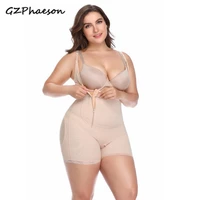 waist control corsets ladies body shapers women plus size firm control shapewear adjustable modeling strap slimming bodysuits