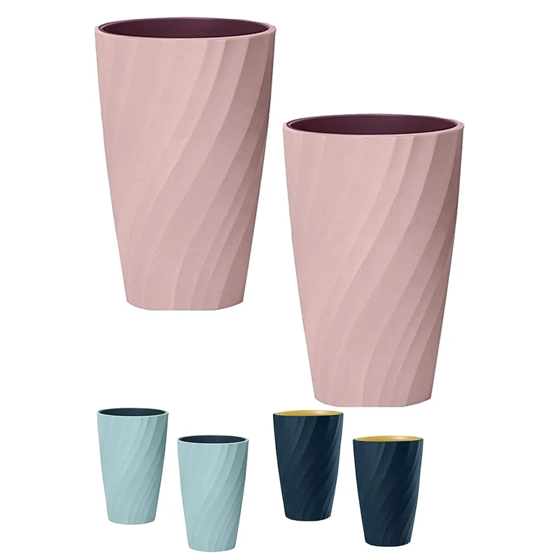 

2X Drinking Cups Reusable Mouthwash Cup,Drinking Cups Toothbrush Mugs For Man And Woman