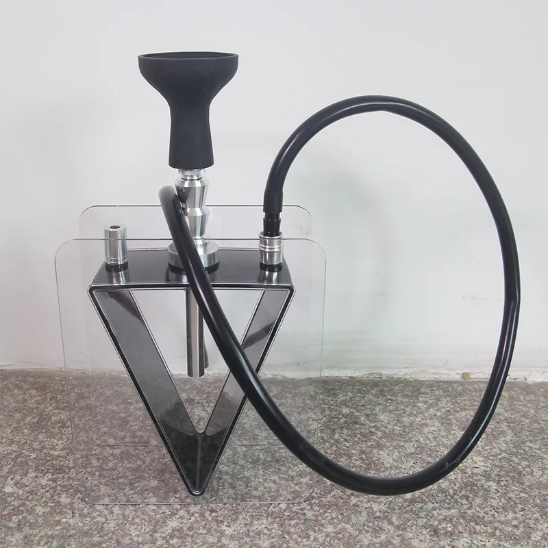 

Acrylic Hookah Pipe Set Triangular Pot Hookah Bar Party Hookah Hose for Better Shisha Hookah Smoking Cigarettes Accessories