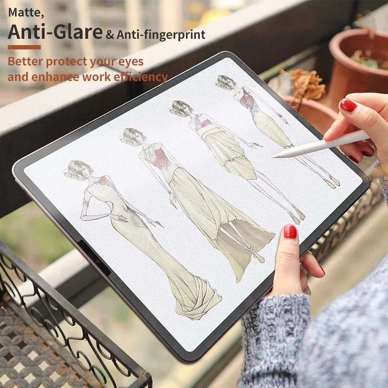 nillkin ar screen protector for ipad air 2019pro 10 5 2017mini 2019mini 49 7pro 11pro 12 9 2018 matte sketch film free global shipping