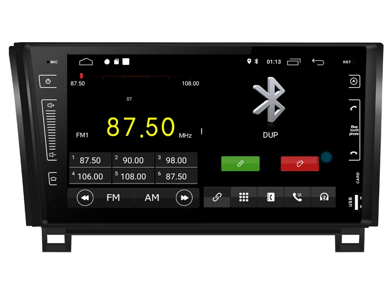 AVGOTOP Android 10 Bluetooth GPS автомобильное радио DVD-плеер для TOYOTA TUNDRA 2007-2013 | Автомобили и