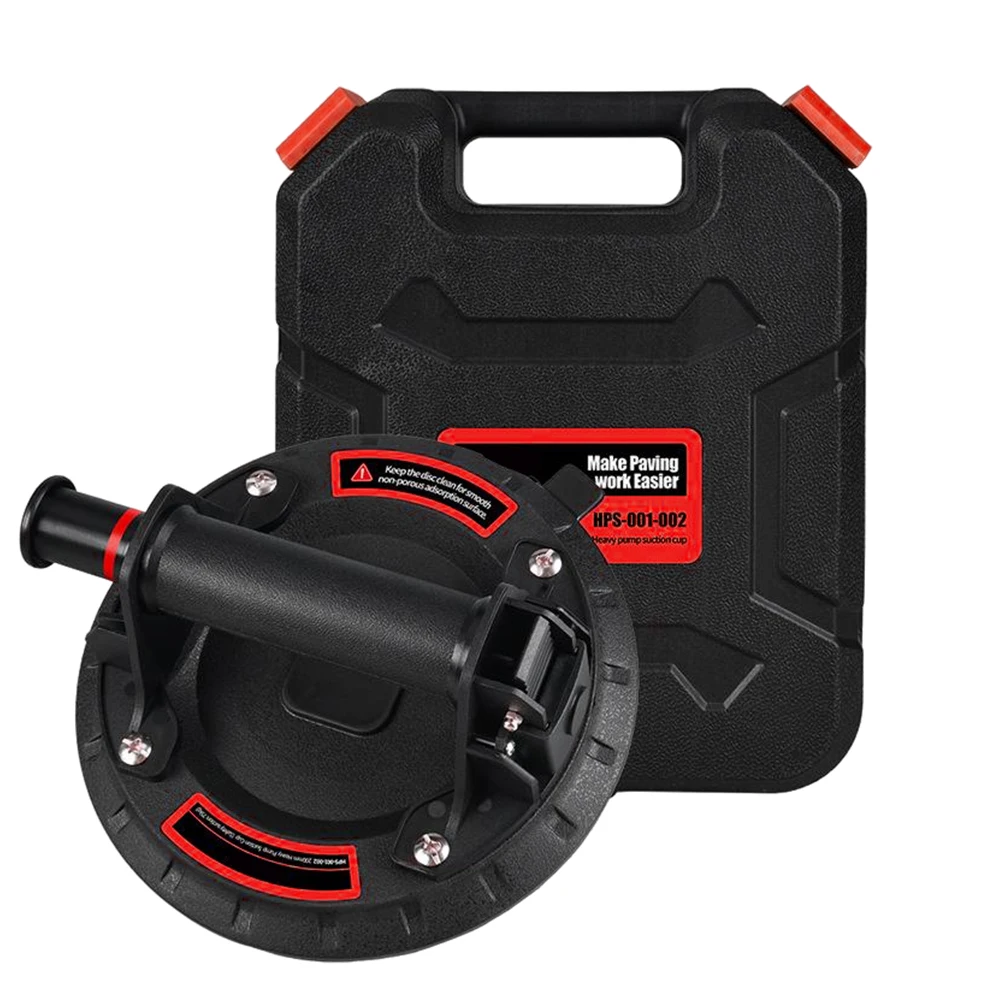 

Vacuum Suction Cup 8 Inch 200 Kg Bearing Capacity Heavy Duty Vacuum Lifter For Granite Tile Glass Manual Lifting With Carry Box