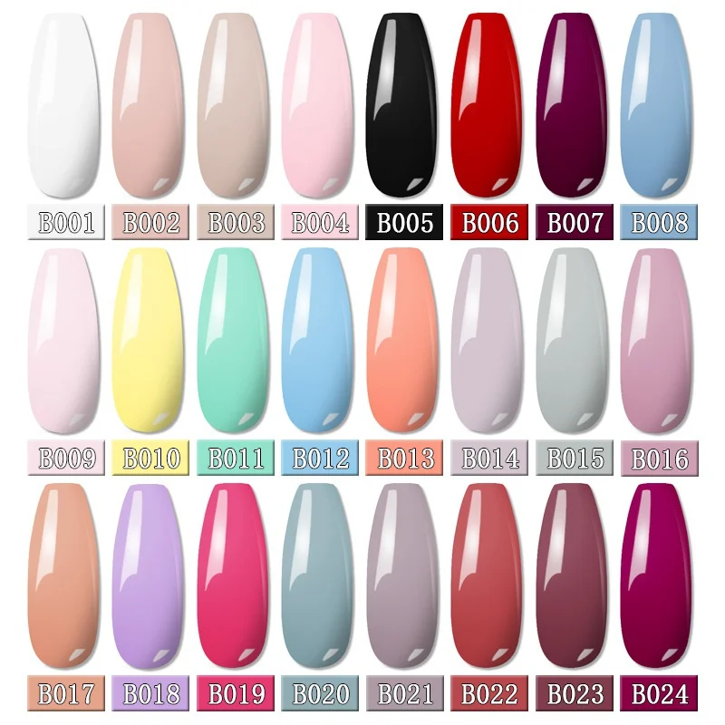 New 8ml Gel Nail Polish 81 Colors BenB&G Semi Permanent Soak Off UV Fashion  Art Beauty  Accessories