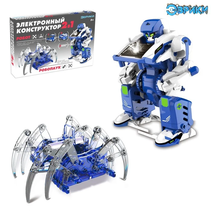 Электронный конструктор Роботехника 2 в 1 | Игрушки и хобби