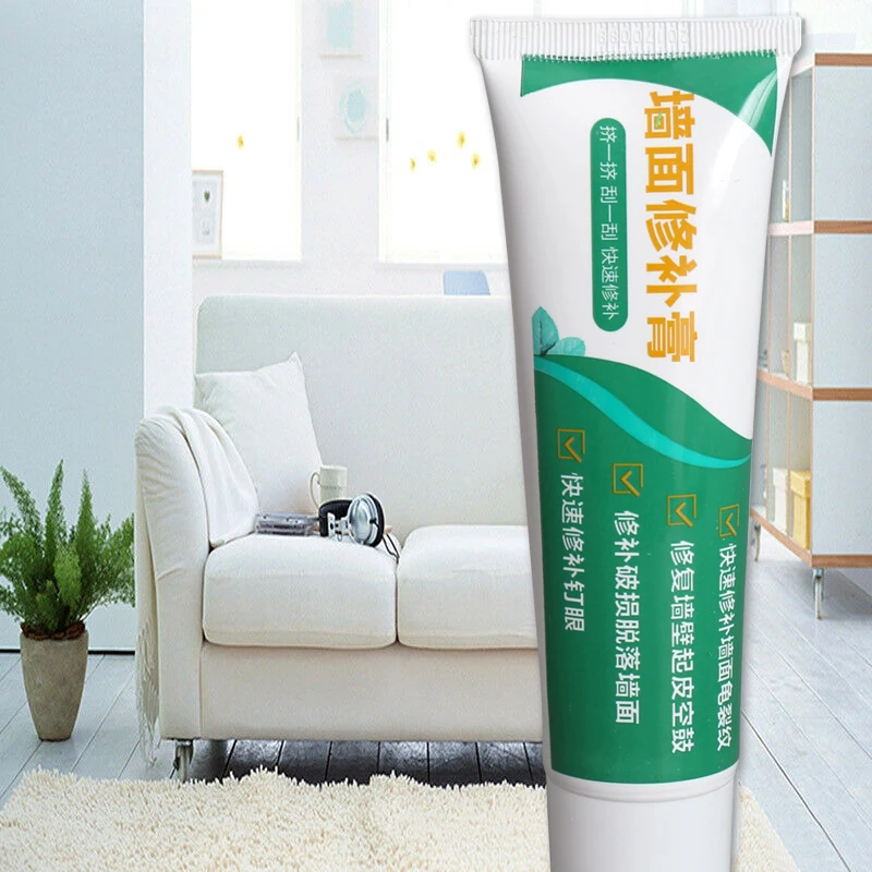 

1/2/3pcs Wall Mending Agent Repair Cream Crack Repairing Quick Drying for Home Kitchen HG99
