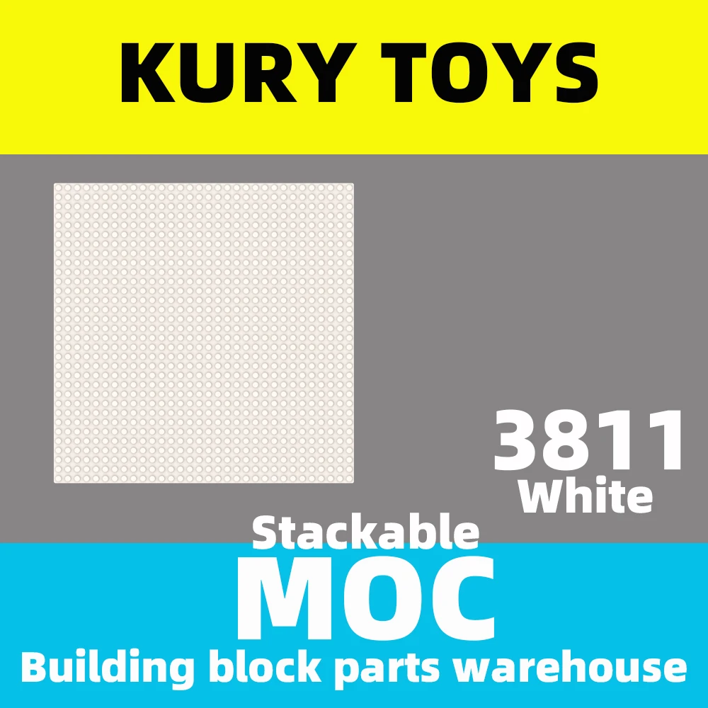 

Kury Toys DIY MOC для 3811 100 шт. строительных блоков, детали для основания 32x32 для игрушечного кирпича