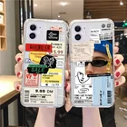 Прозрачный чехол для iPhone 11, мягкие силиконовые чехлы для iPhone 11 13 Pro Max 12 Mini X XR XS Max 7 8 6 6S Plus, чехлы, задние крышки