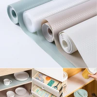 Roll Drawers Mat Shelf Liner For Kitchen Cabinet Oil-proof Closet Table Pad Paper Waterproof Non-slip Shoes Cupboards Mat