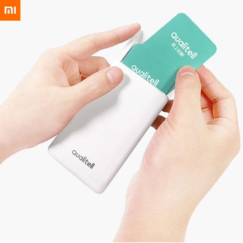 Новый Xiaomi Youpin Qualitell бизнес держатель для карт дизайн слайдов хранение банковских