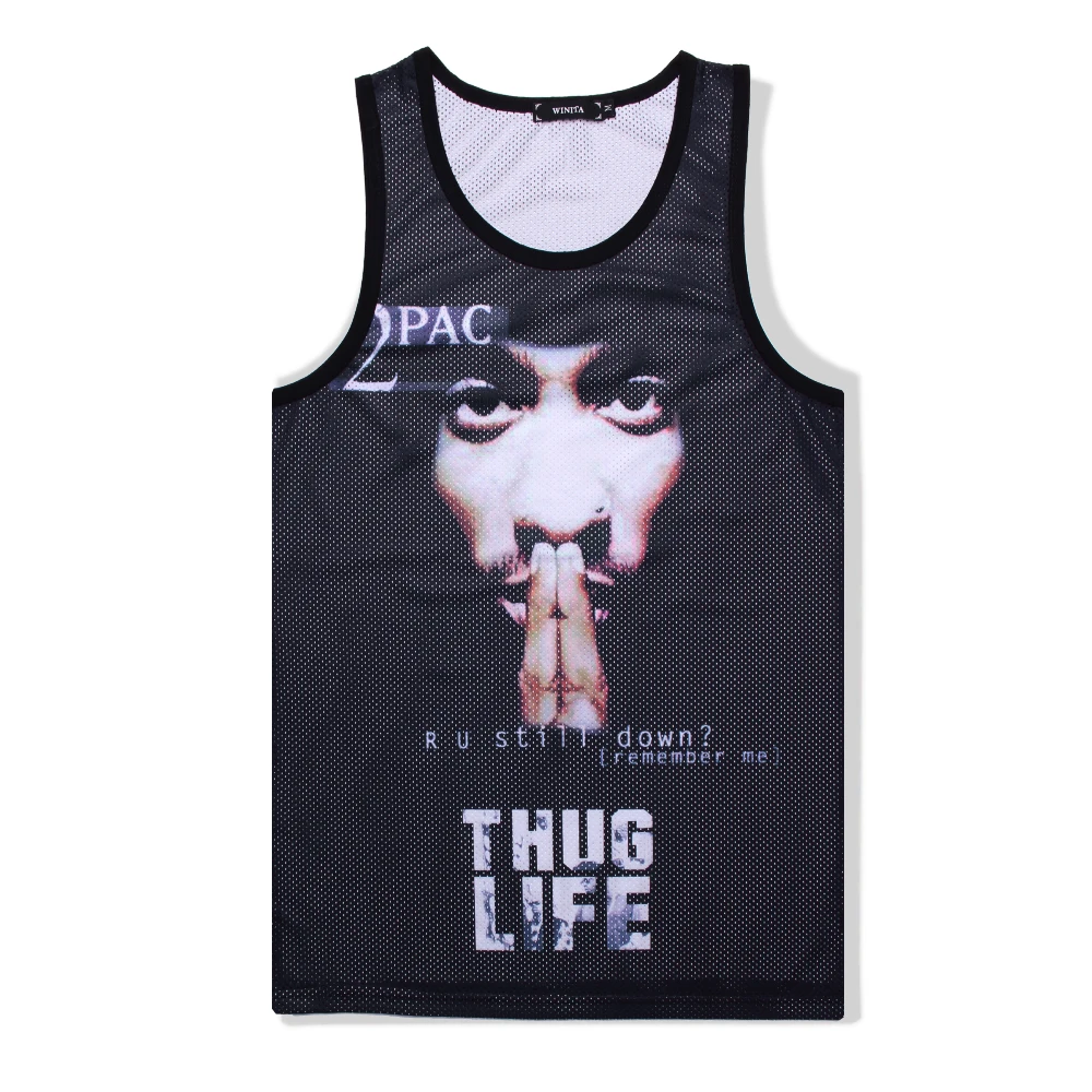 Новинка Модный популярный летний жилет в стиле унисекс с 3D рисунком майка для