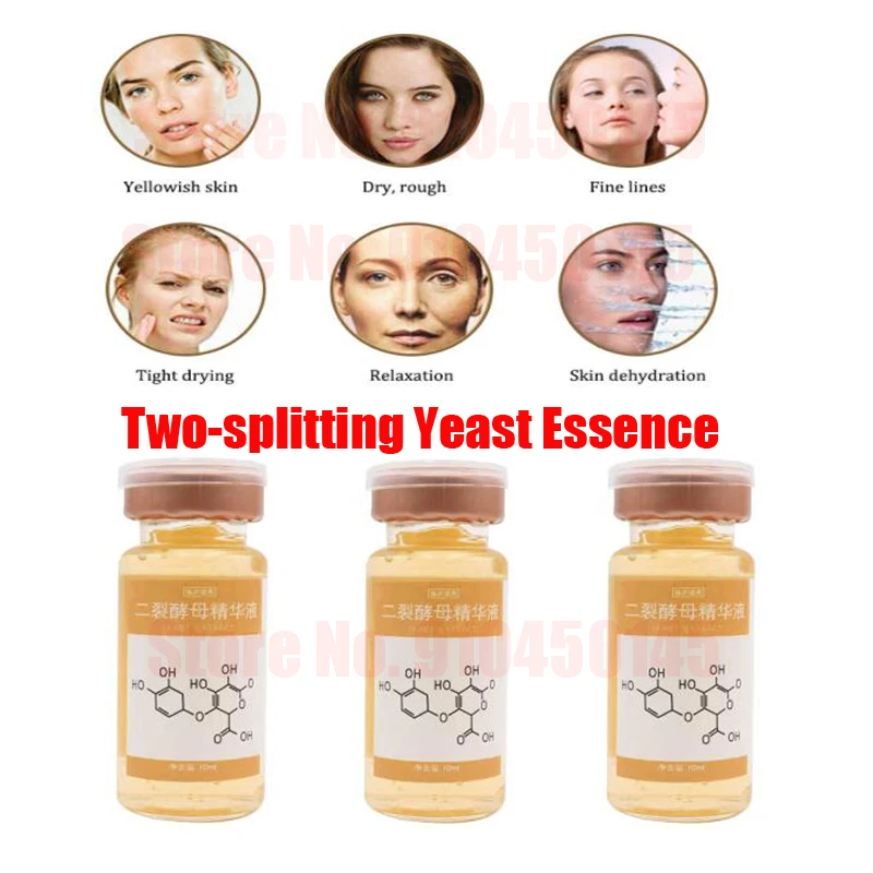 

Раздельная Дрожжевая сыворотка, эссенция против морщин, мощная питательная Антивозрастная продукция для ухода за кожей лица, 10 мл, салон кр...