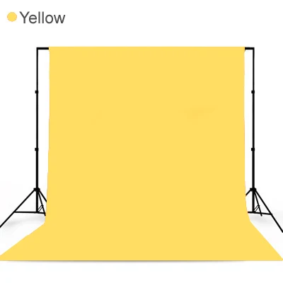 Yellow Фотография 2 м* 2 м фон поддержка стенд металлический штатив и 200 см* 300 см фото нетканый тканевый фон ткань для студийного видео - Цвет: Yellow