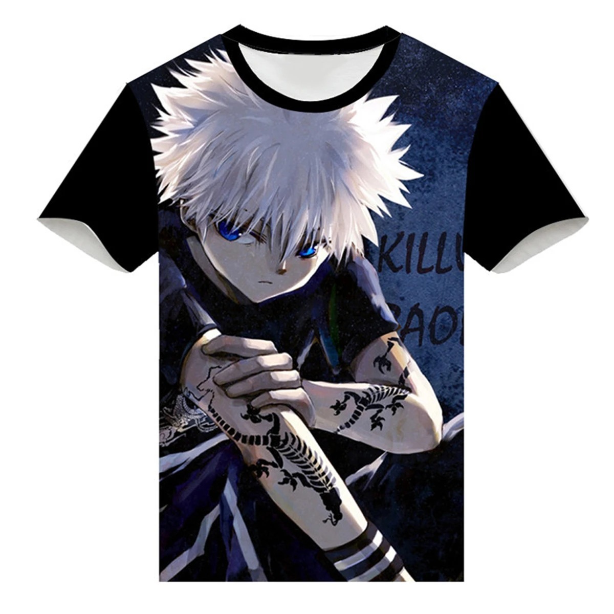 Аниме Hunter X Kurapika GON FREECSS Leorio Paladinight футболка Косплей Мужские Женские топы японский