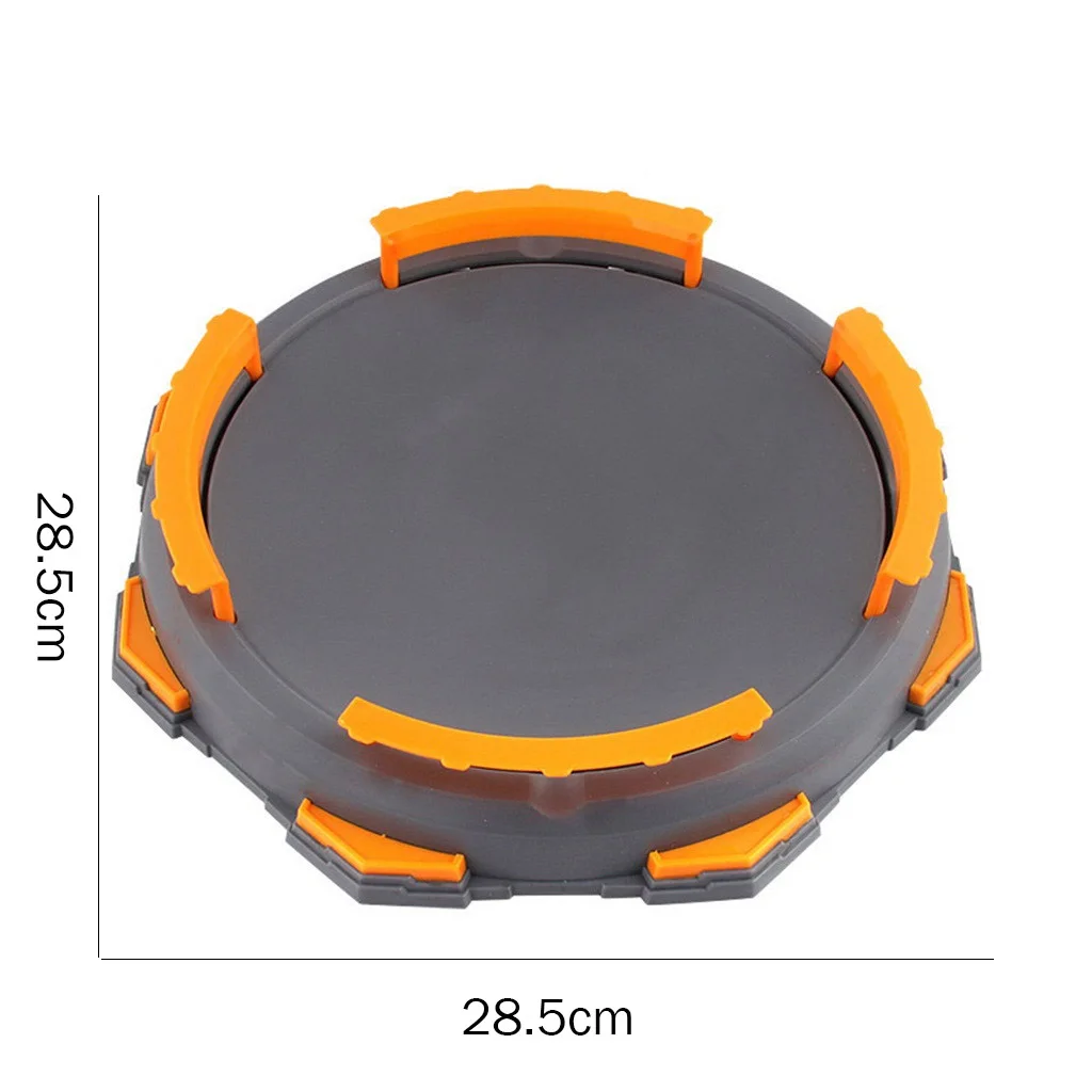 Gray 28.5x28.5x4cm Beyblade стадион Beystadium Burst Эволюция гироскопа Арена библед диск захватывающий Дуэль спиннинг Топ пусковая установка Bey Blade Burst стадион - Цвет: Gray 28.5x28.5x4cm