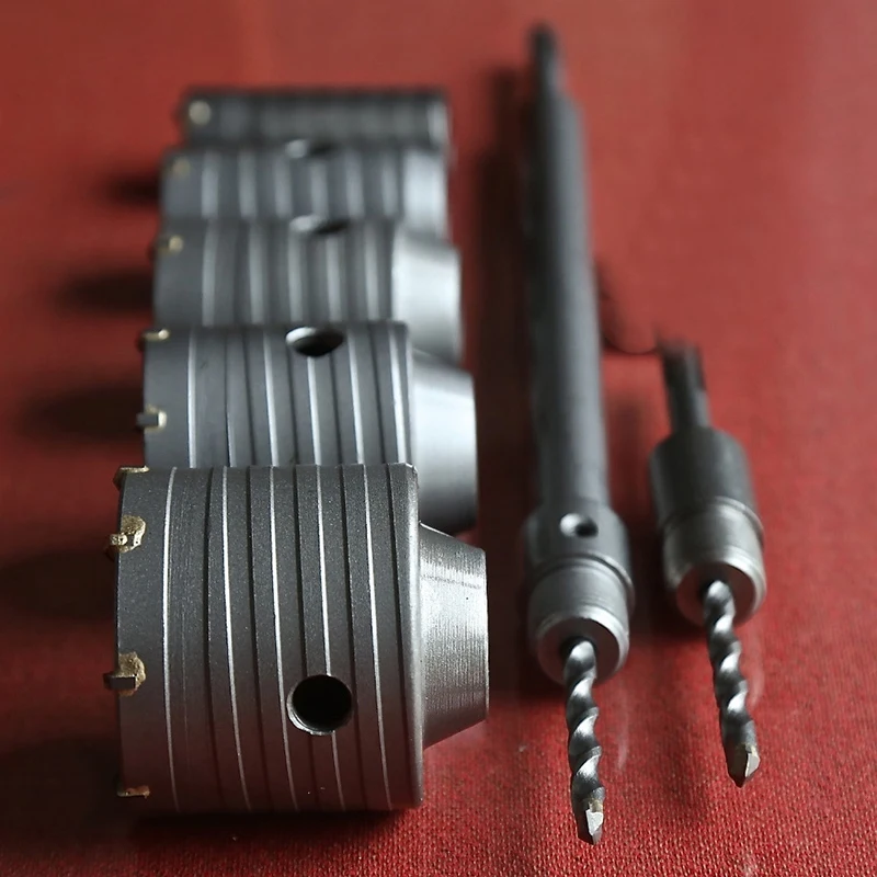 7 шт./компл. TCT с наконечником Электрический молотки стены кольцевая Набор пил